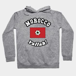 ⚽ Morocco Football, علم المغرب Moroccan Flag, Team Spirit Hoodie